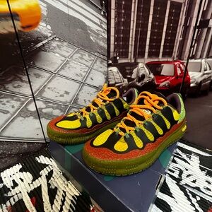 **Limited Editions**Brandblack x Salehe Tan Navy sneakers